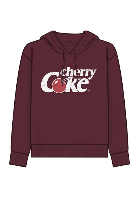 Coca-Cola Long Sleeve Fleece Graphic Hoodie