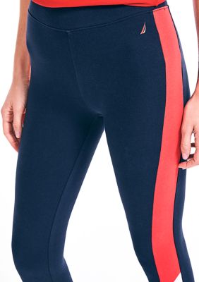 Women's Color Block Side Panel Leggings