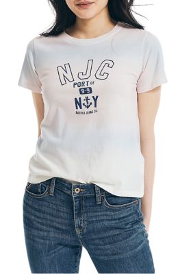 Women's Dip Dye Graphic T-Shirt