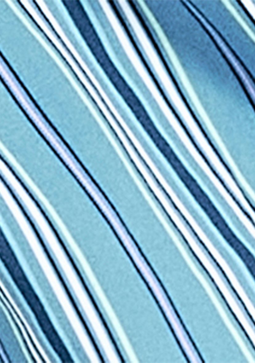 Sustainably Crafted Striped Tiered Dress 
