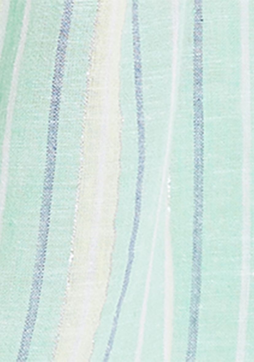 Nautica Striped Smocked Tank Top 