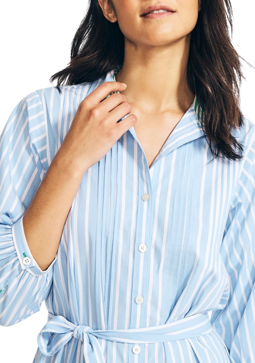 nautica shirt dress Printed Shirt Dress