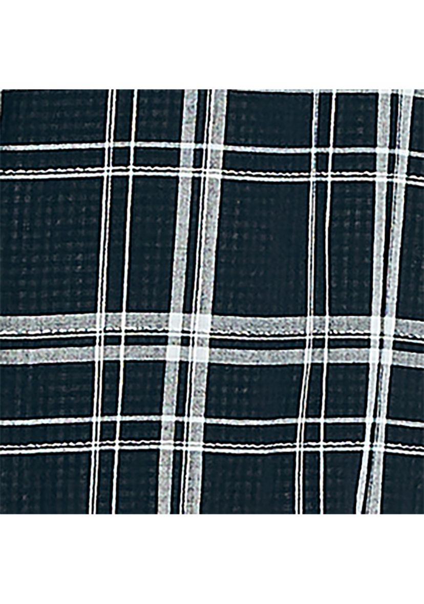 Womens Plaid Tiered Shirt Dress 