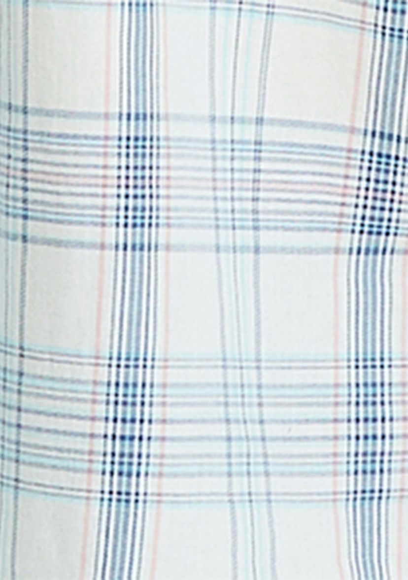 Womens Plaid Long Sleeve Shirt
