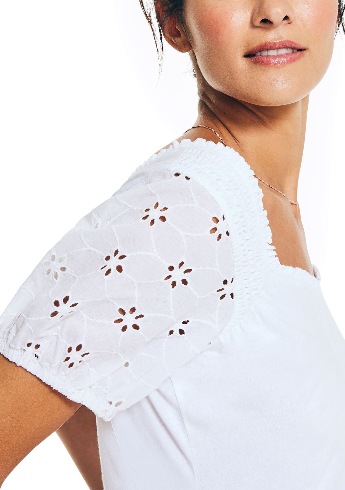 Smocked Sweetheart Top