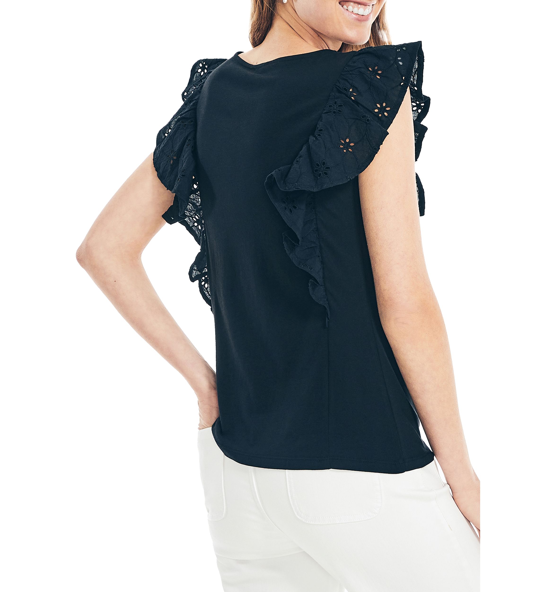 Eyelet Top