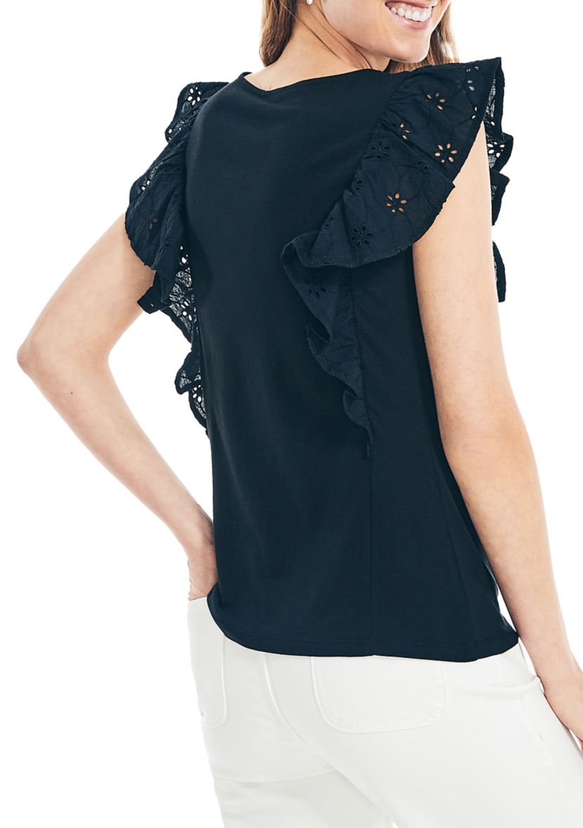 Eyelet Top