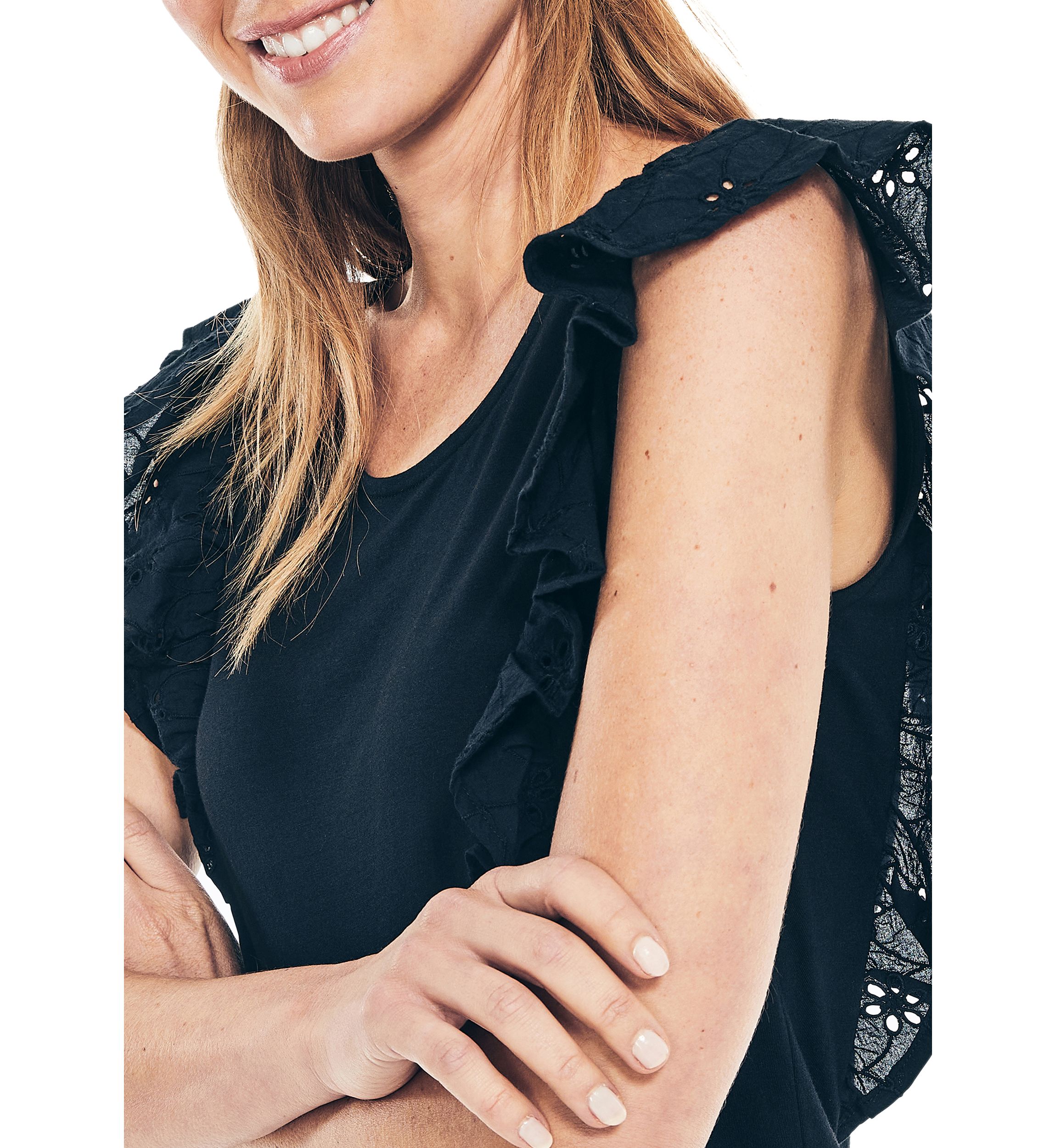 Eyelet Top