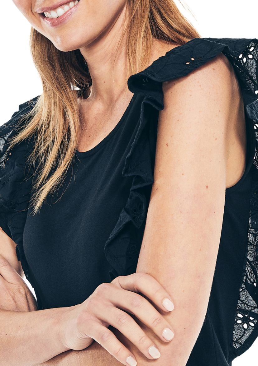 Eyelet Top