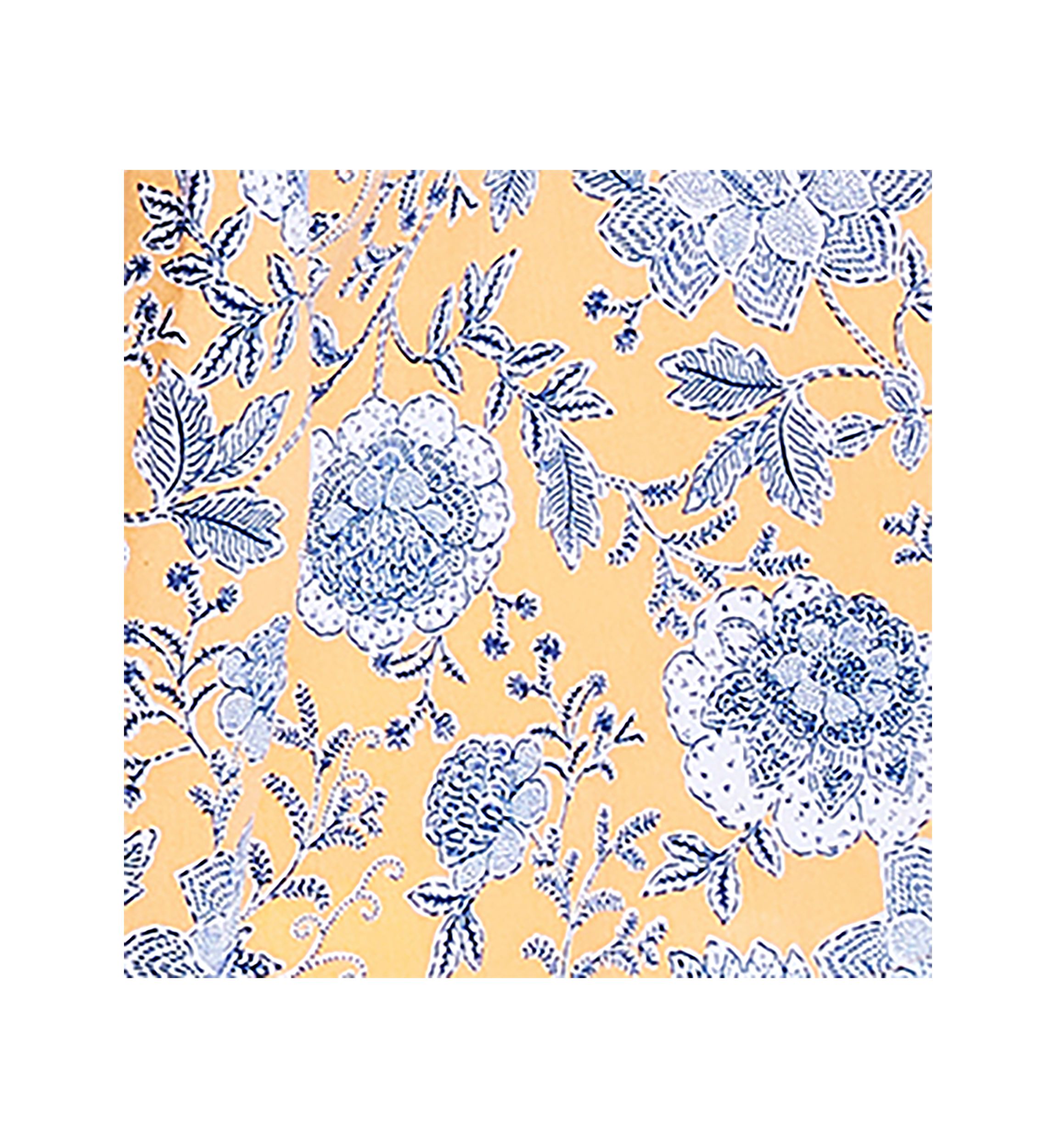 Womens Sustainably Crafted Square Neck Floral Print Top