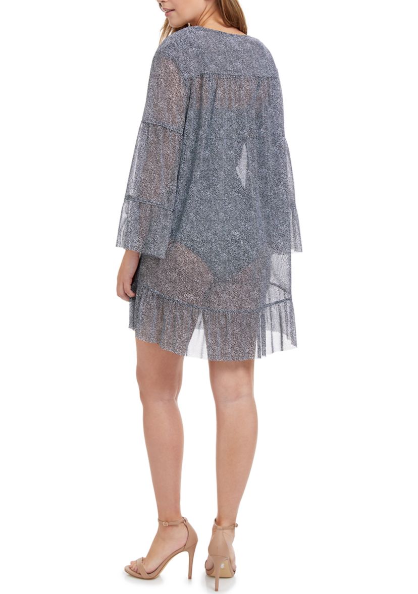 Mesh Tunic Dress