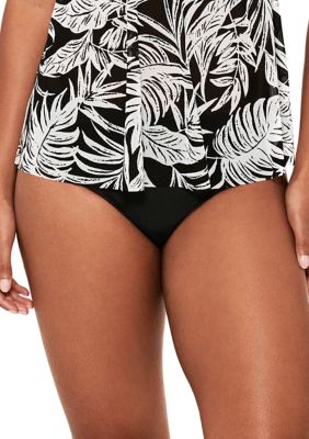 Semi High Waist Swim Bottoms