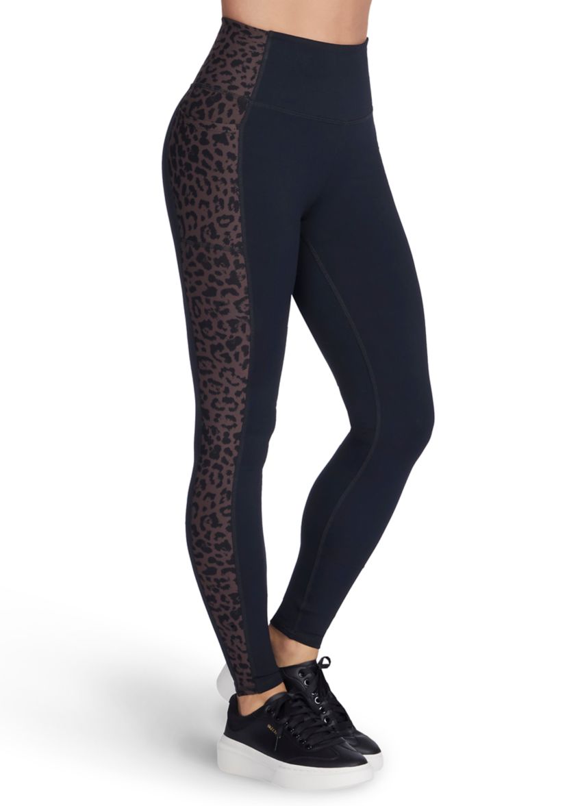 GO WALK® Full Length High-Waisted Cheetah Leggings