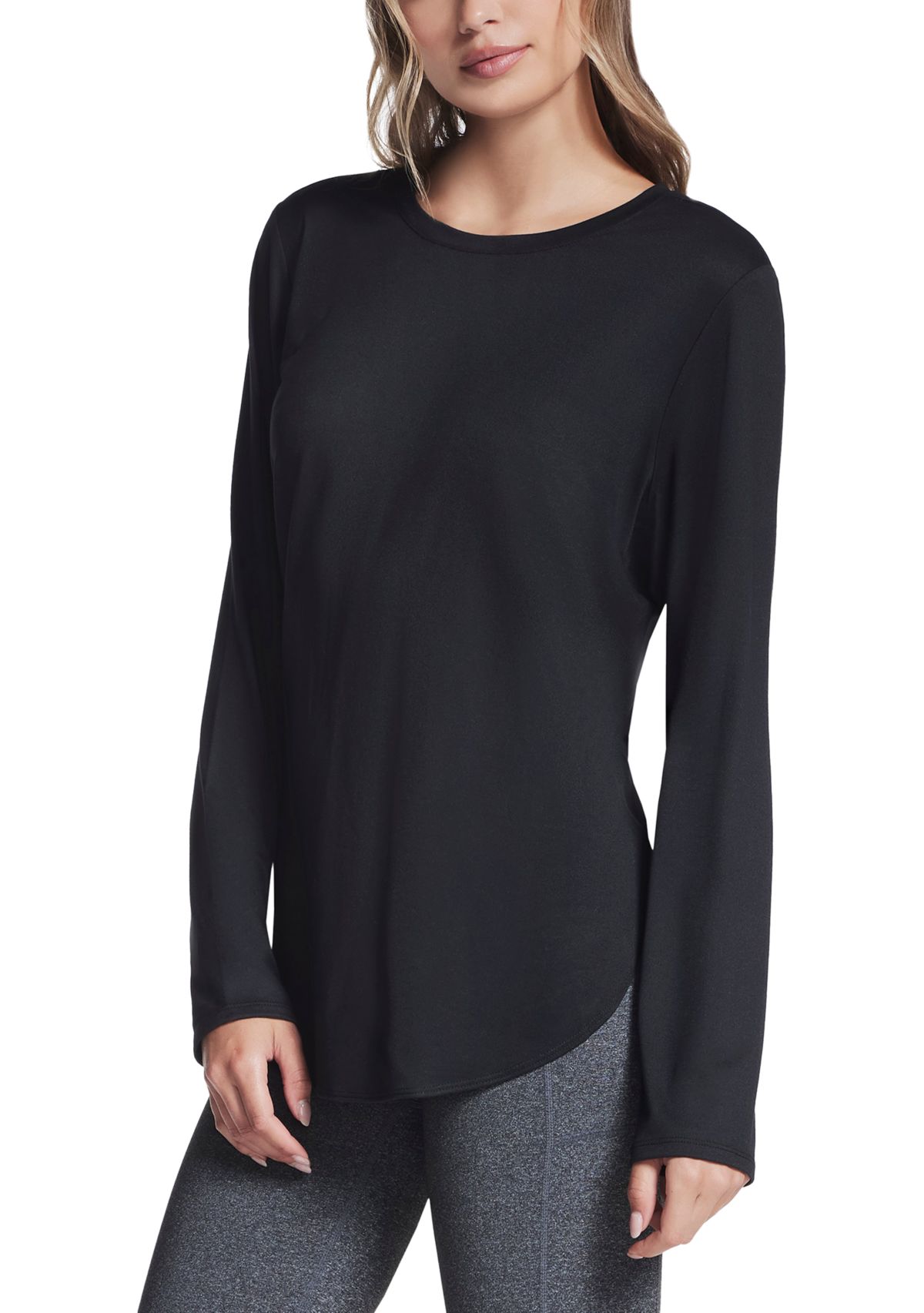 Womens GO DRI® Swift Long Sleeve Crew Neck Tunic Top