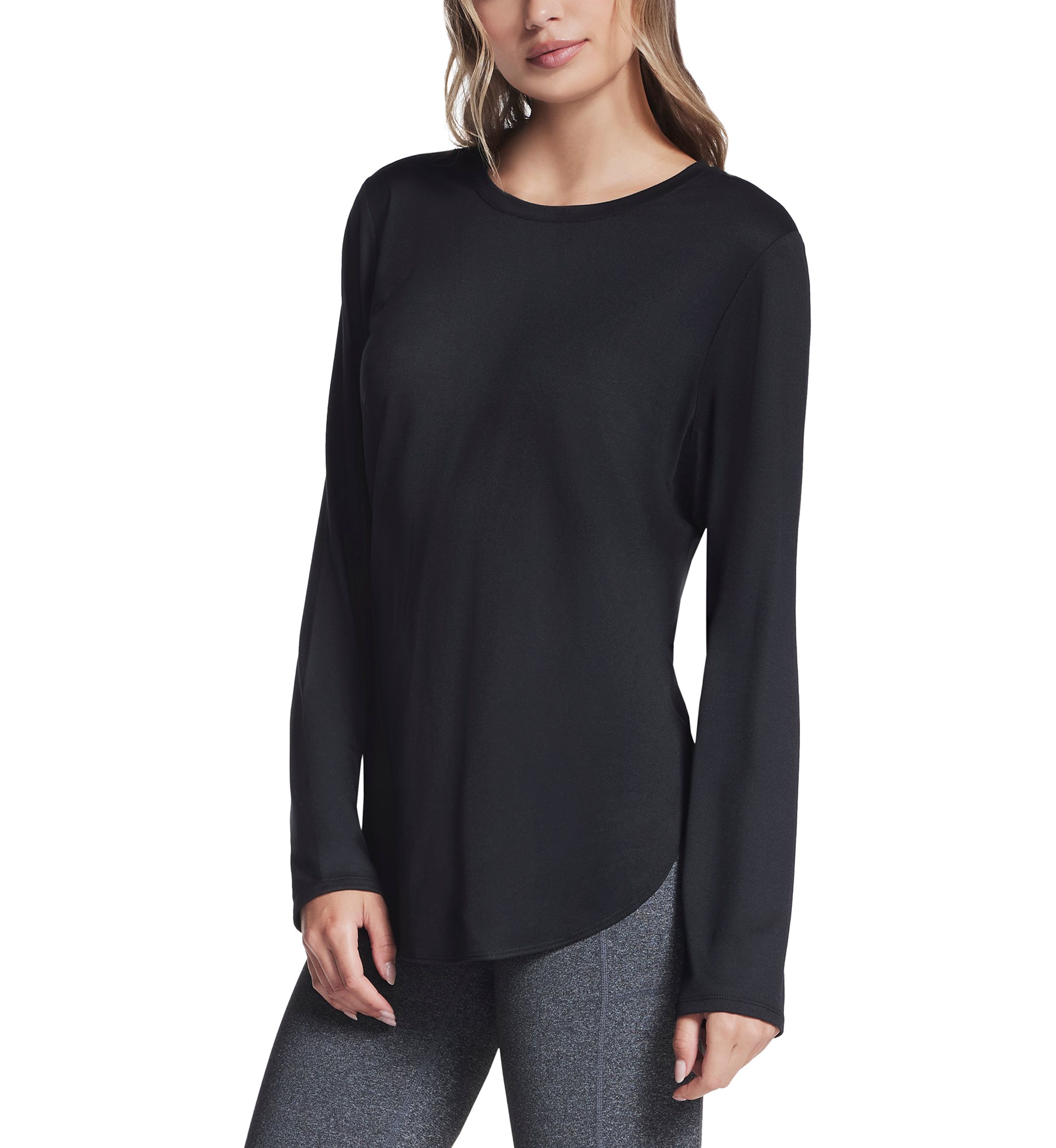 Womens GO DRI® Swift Long Sleeve Crew Neck Tunic Top