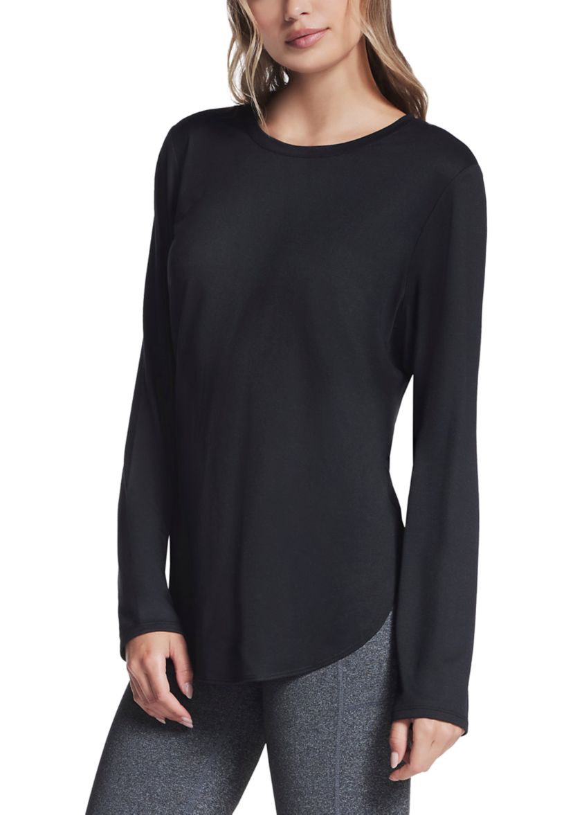 Womens GO DRI® Swift Long Sleeve Crew Neck Tunic Top