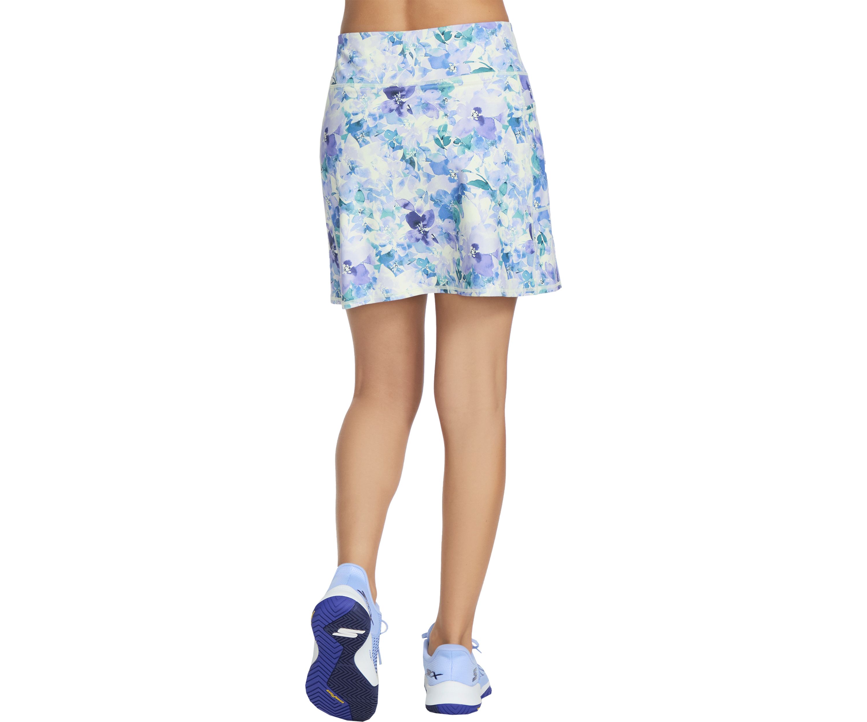Womens Go Walk Seascape Floral Skort