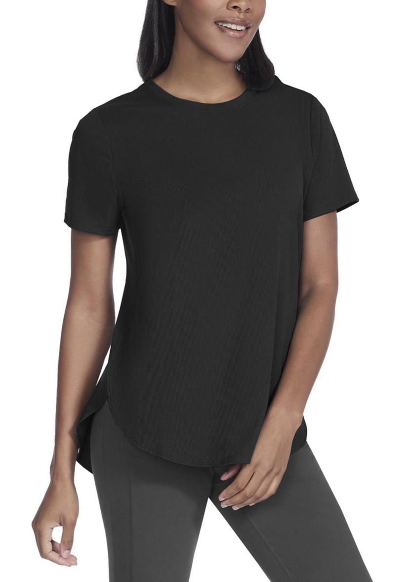 Womens Go Walk®  Luxe Rib Tunic Tee