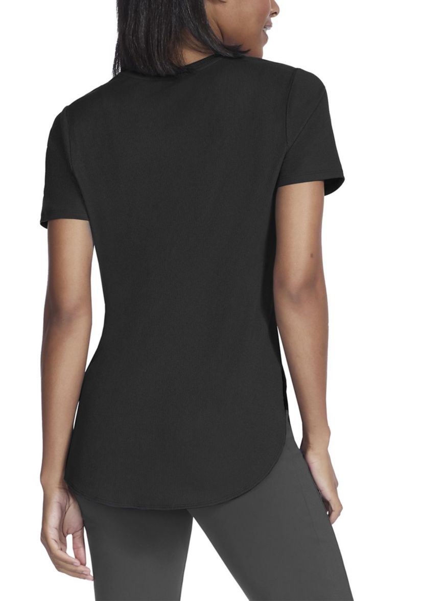 Womens Go Walk®  Luxe Rib Tunic Tee
