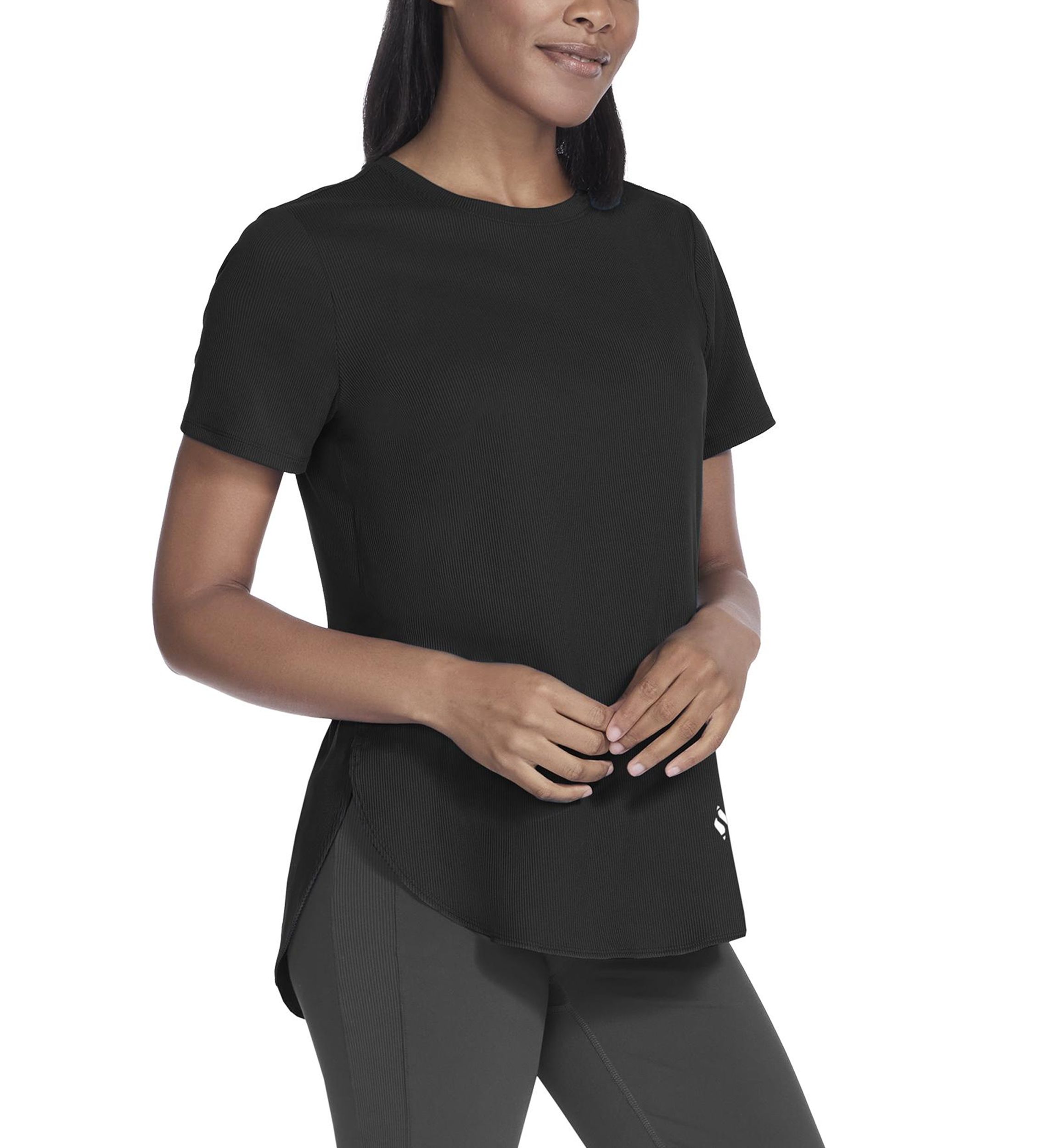 Womens Go Walk®  Luxe Rib Tunic Tee