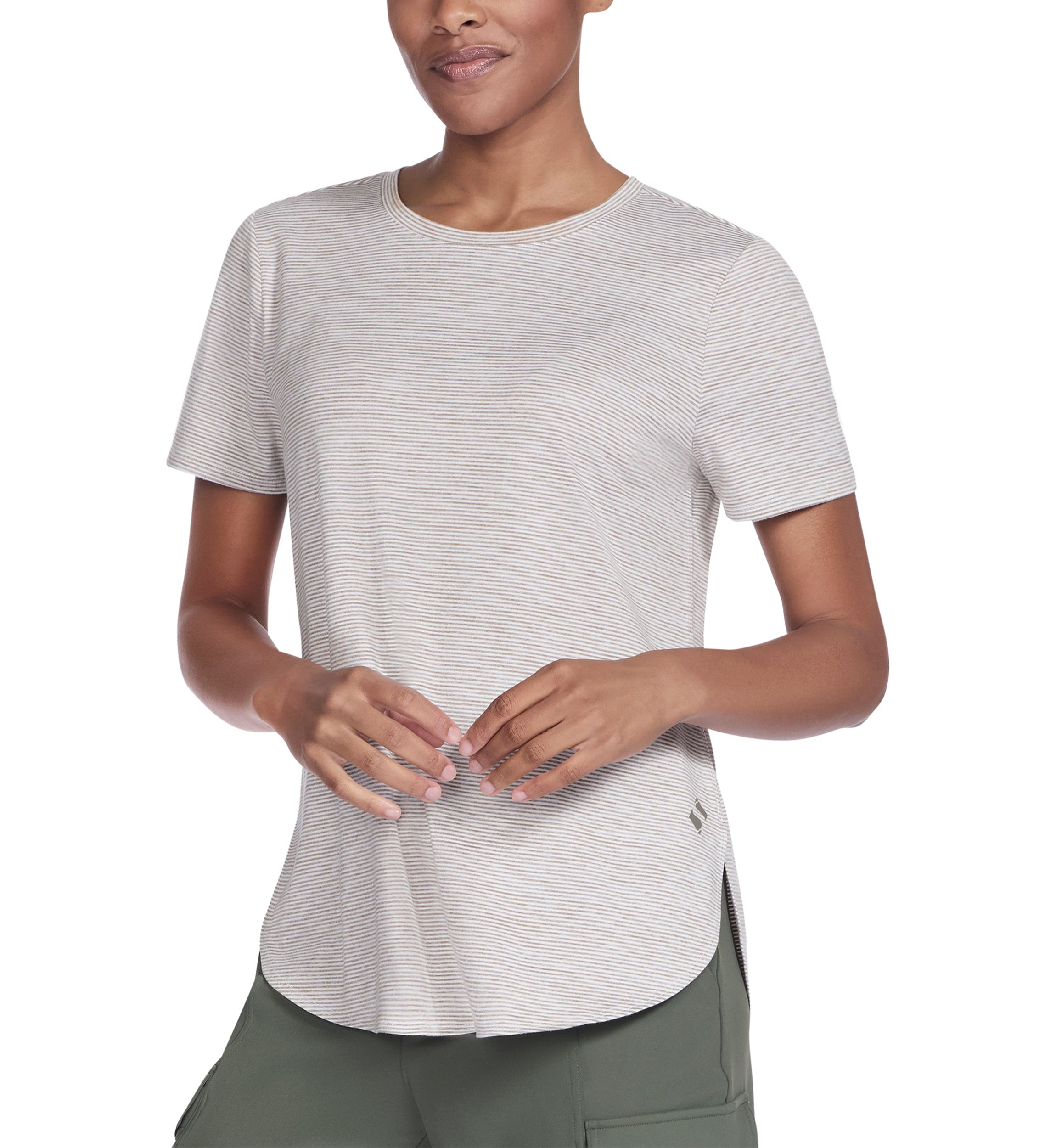 GoDri Swift Stripe Tunic Tee