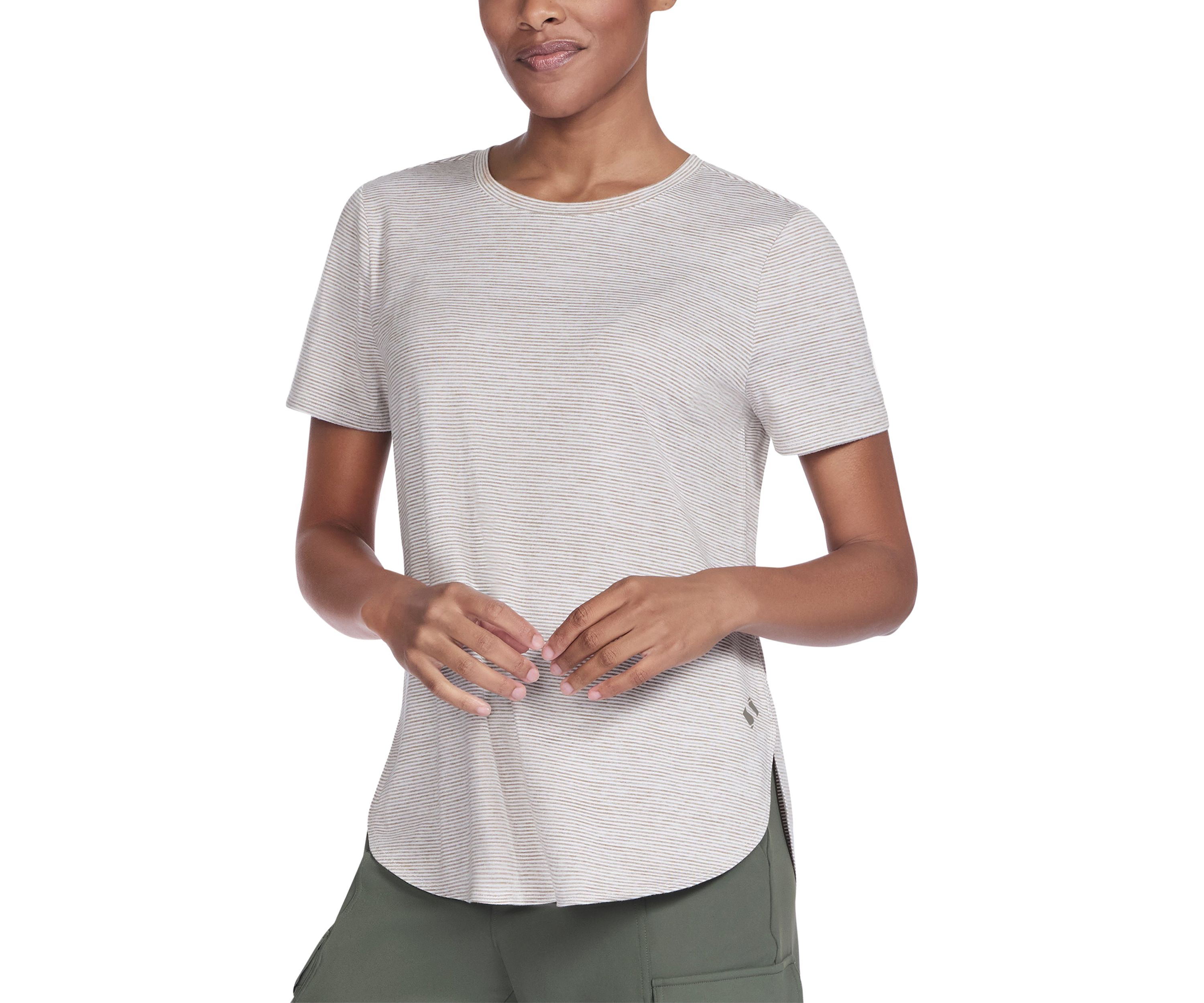 GoDri Swift Stripe Tunic Tee