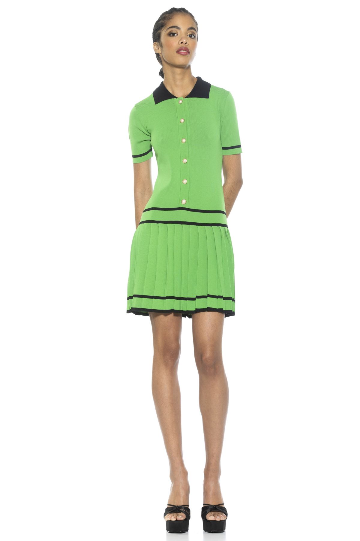 Lucinda Knit Collared Dress