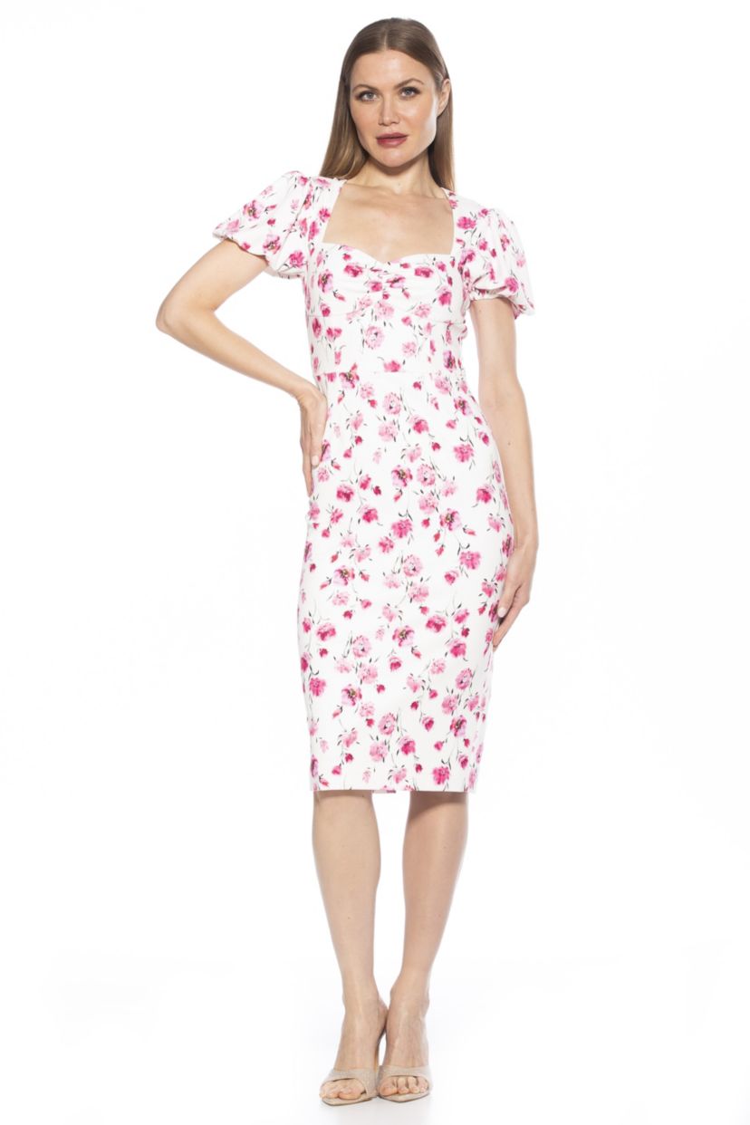 Micaela Sweetheart Sheath Dress