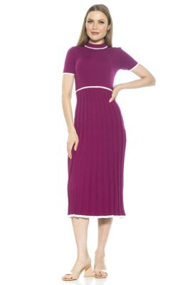 Gillian Knit Fit And Flare Dress