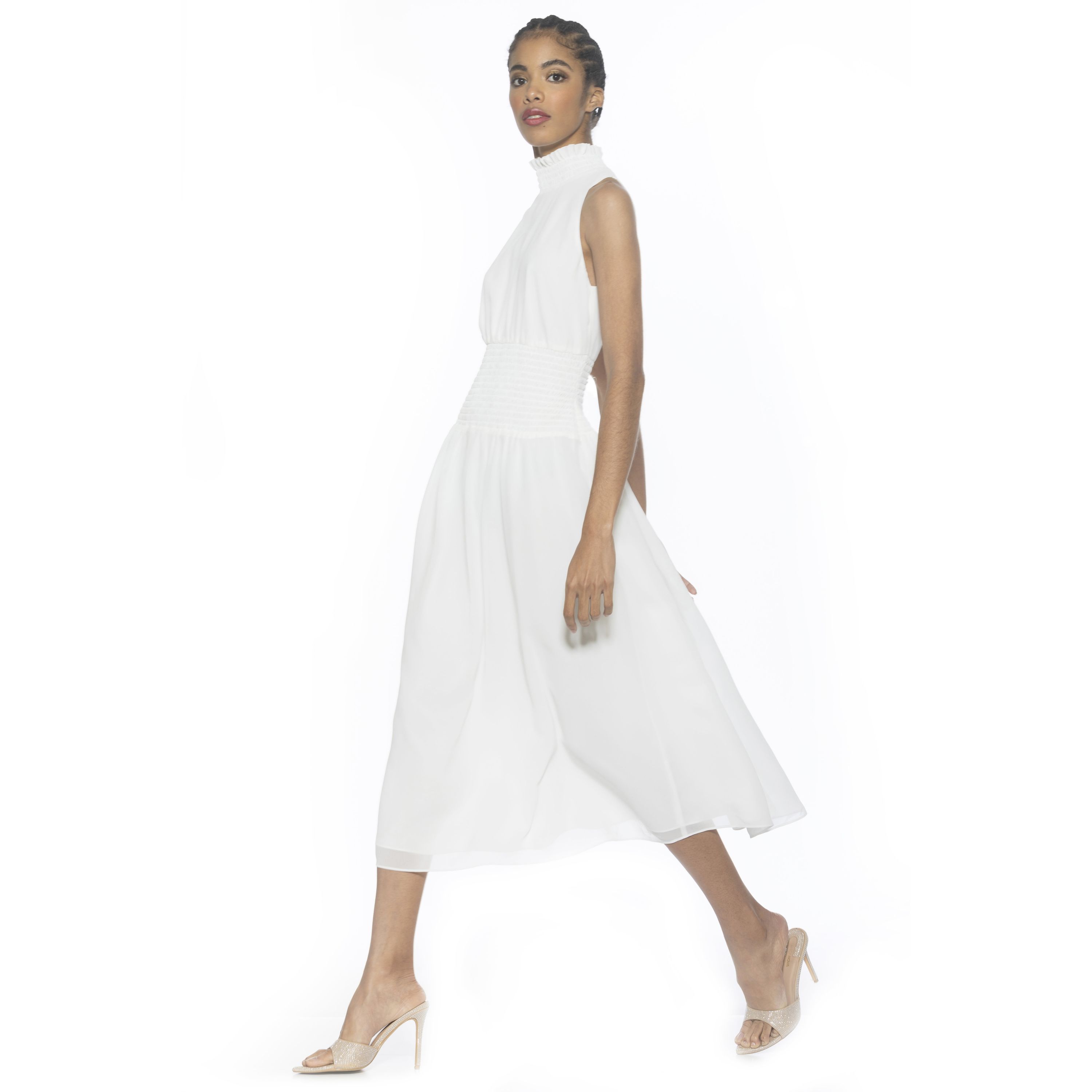 Landry Halter Fit And Flare Dress