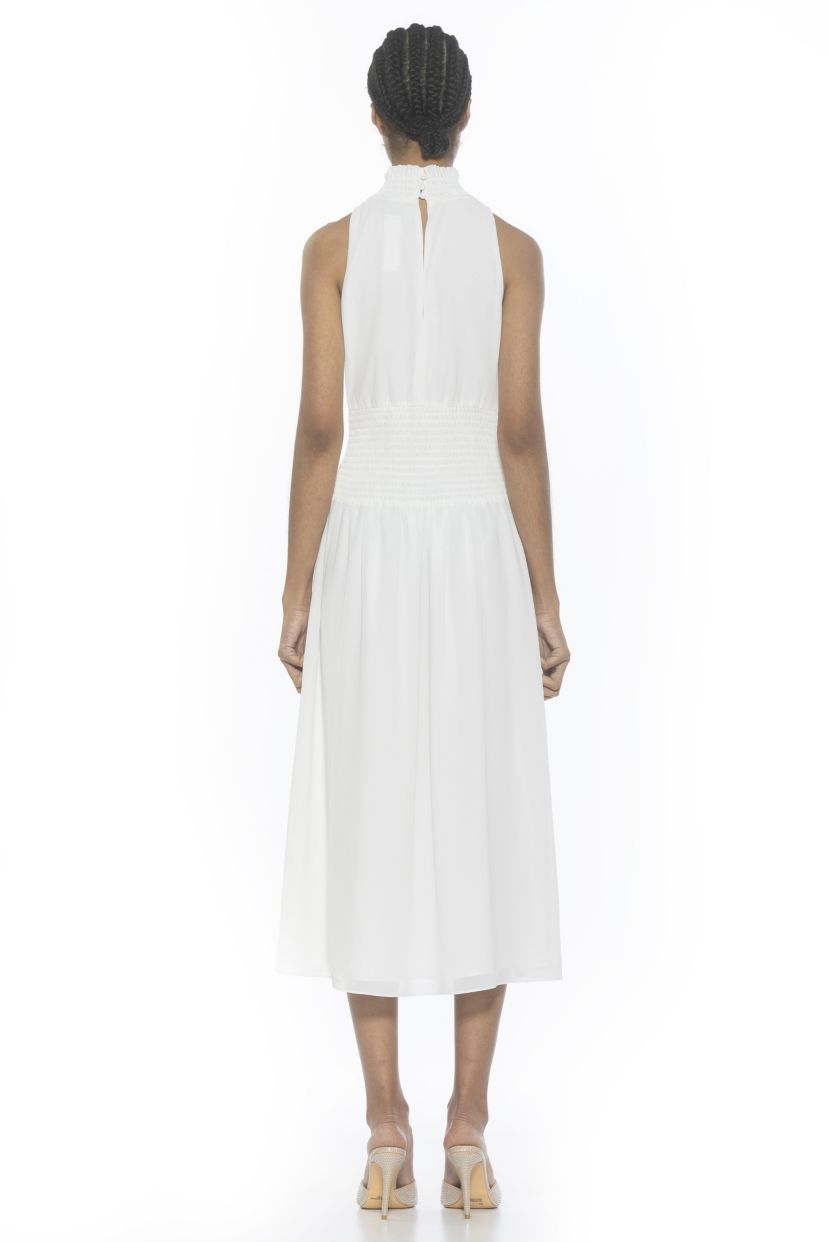 Landry Halter Fit And Flare Dress