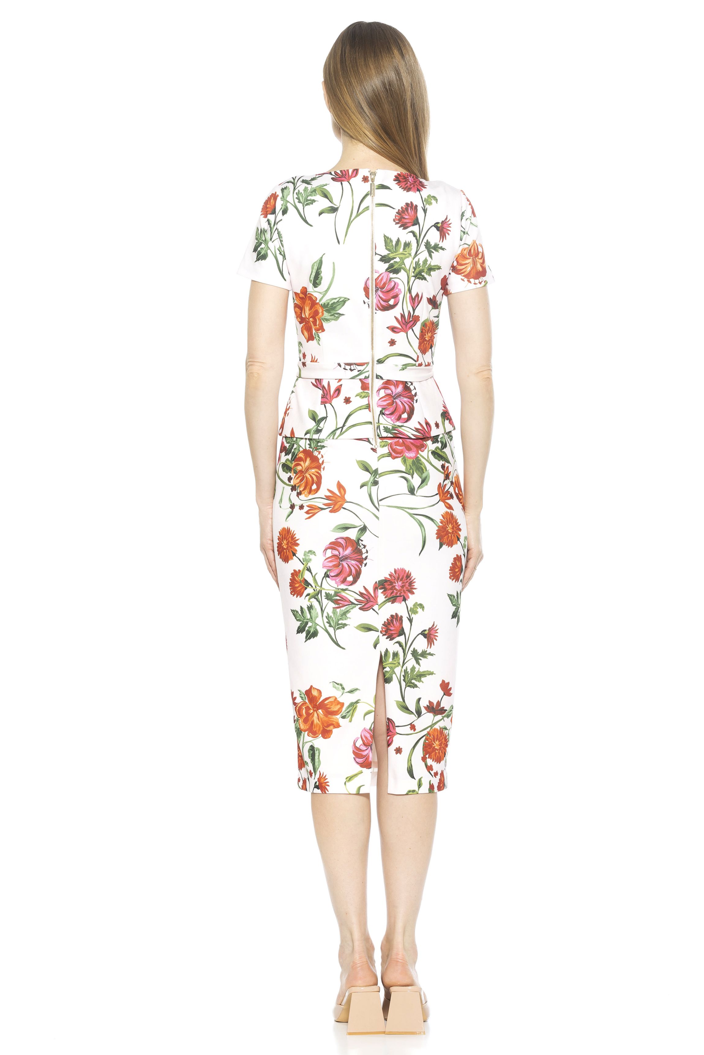 Vance Square Neck Sheath Dress