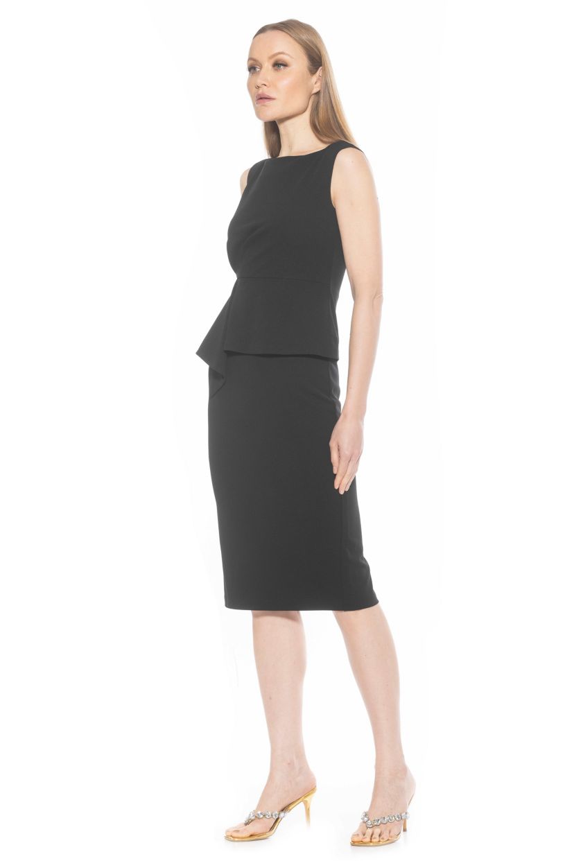 Amora Boatneck Sheath Dress