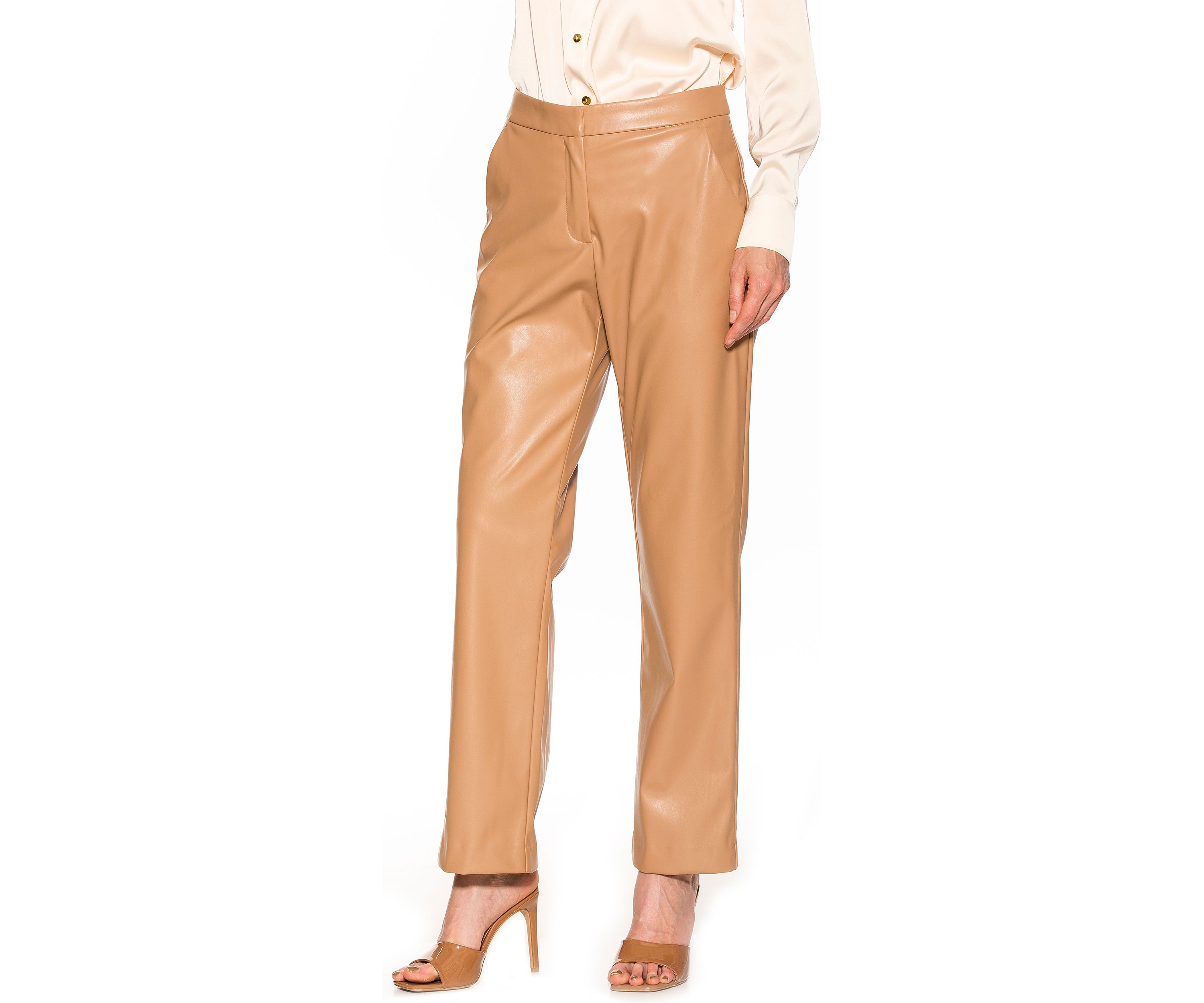 Faux Leather Pants