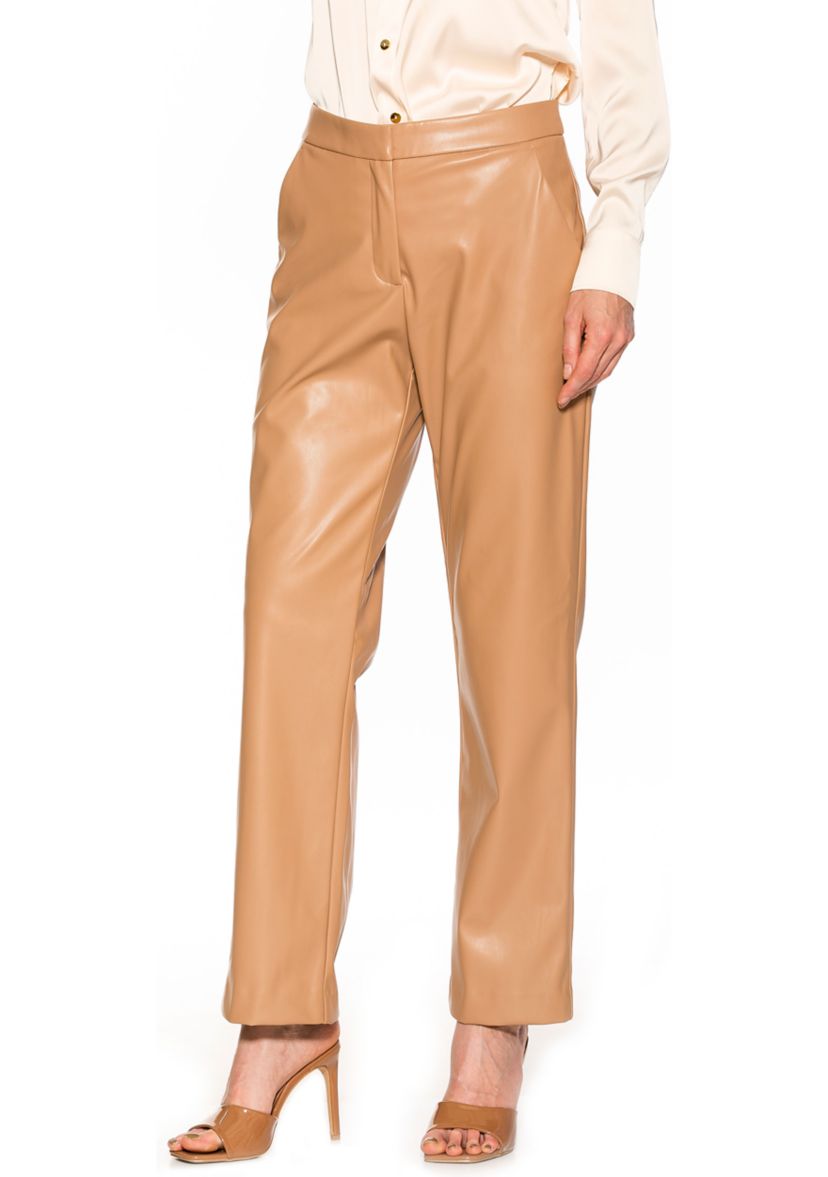 Faux Leather Pants