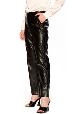 Faux Leather Pants