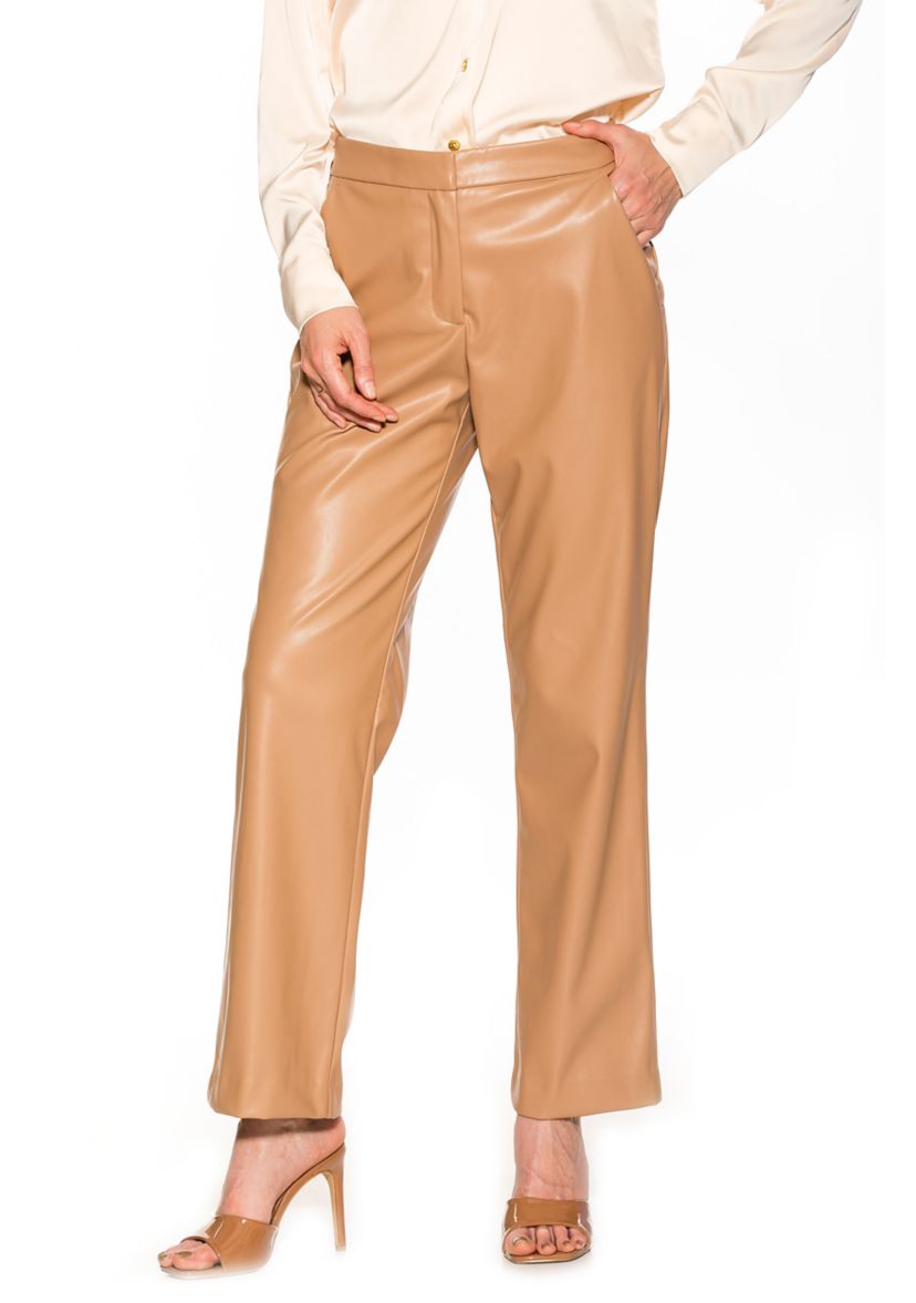 Faux Leather Pants