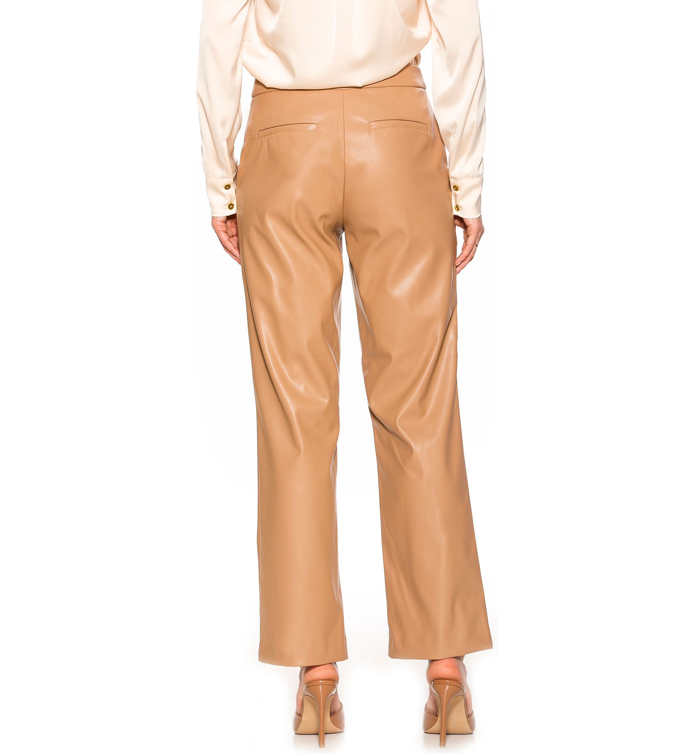Faux Leather Pants