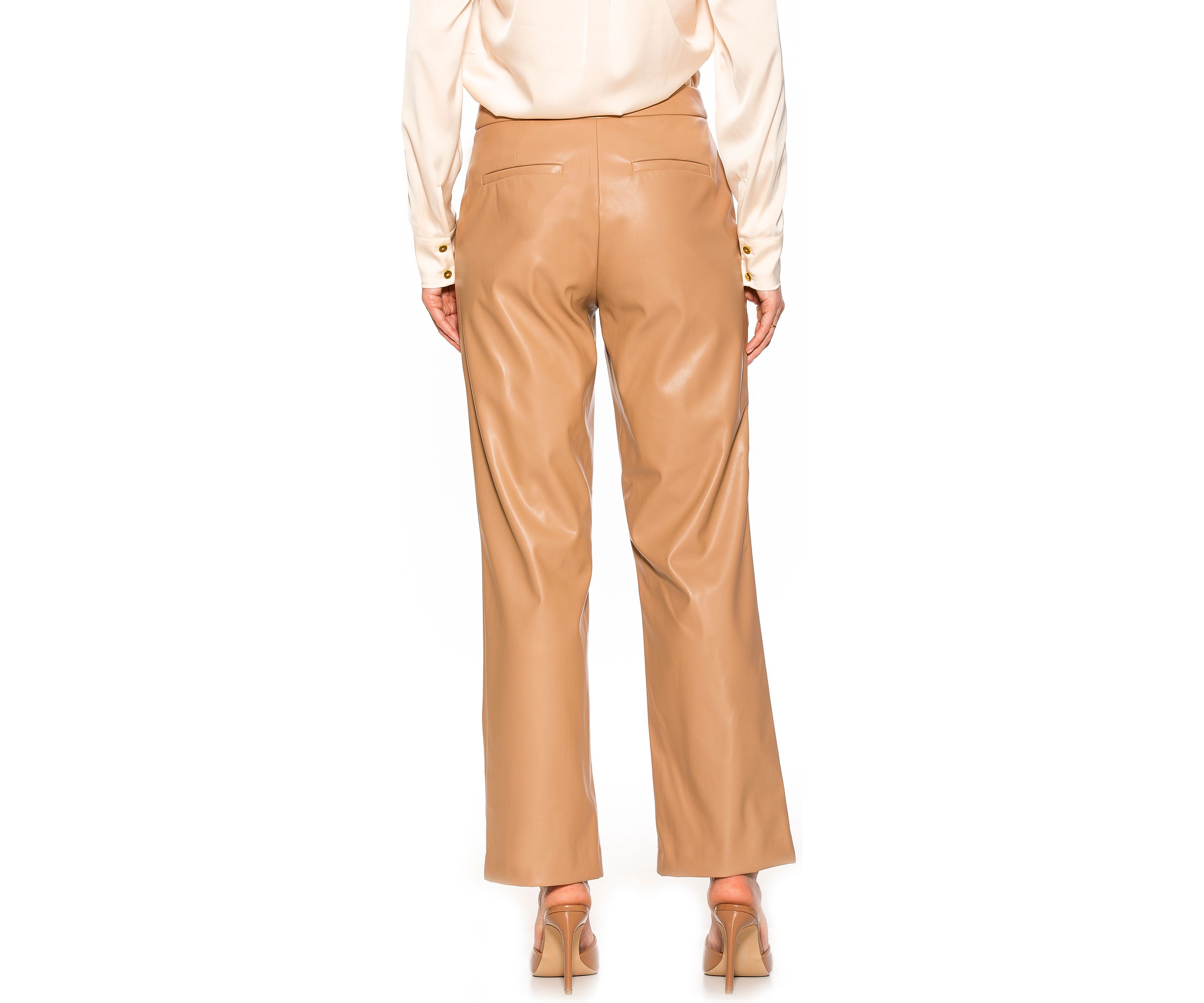 Faux Leather Pants
