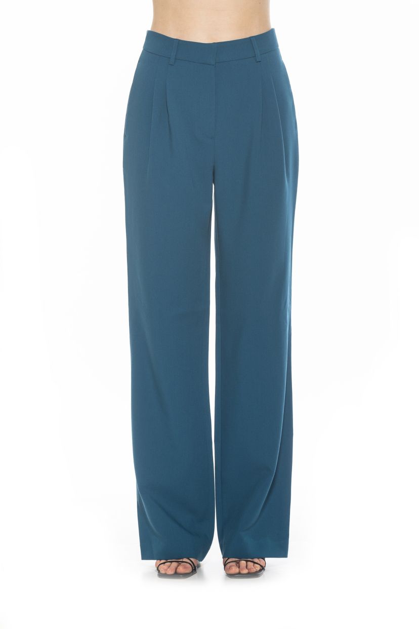 Ellie Wide Leg Pleated Pants