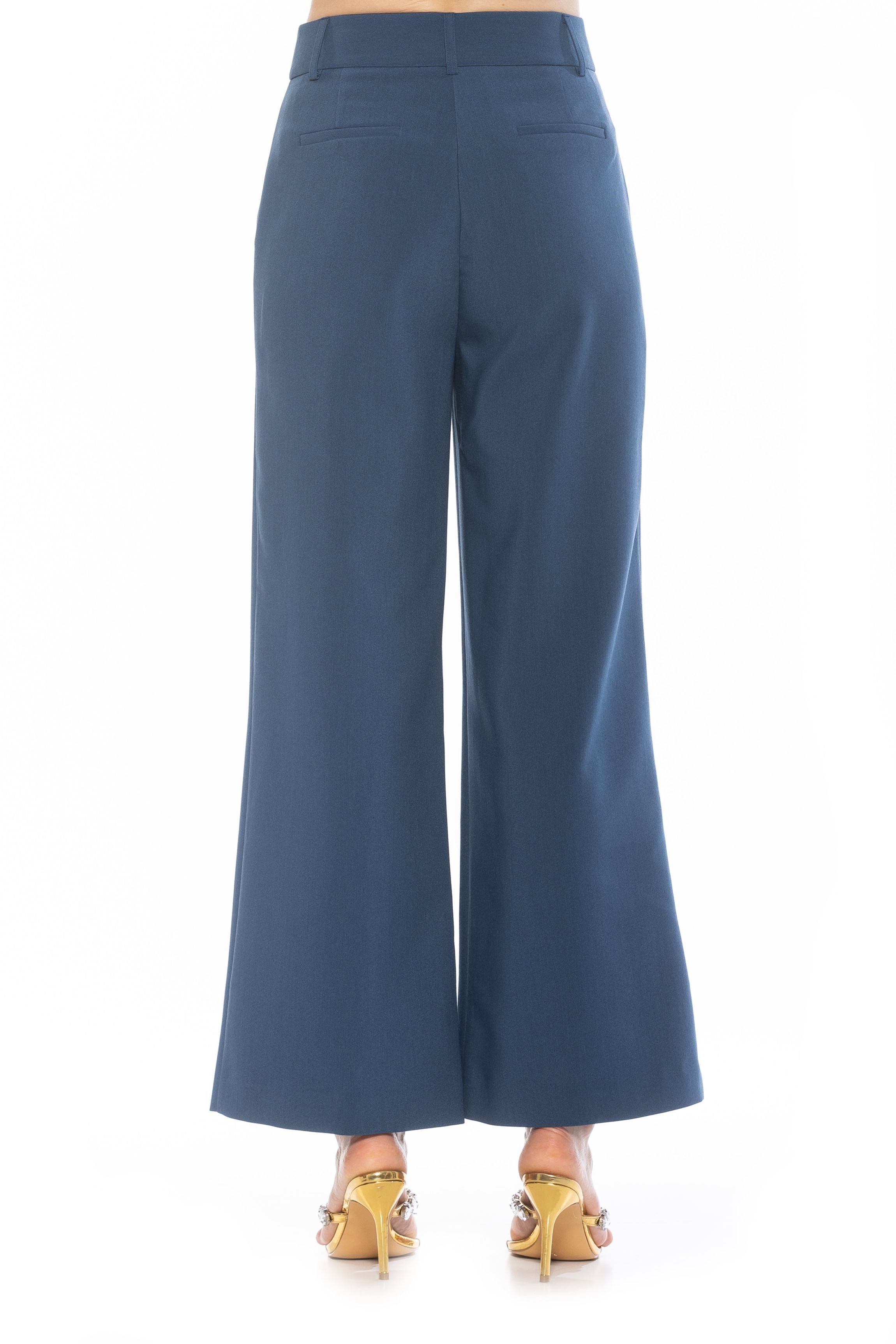 Elodie Front Zip Wide Leg Pant