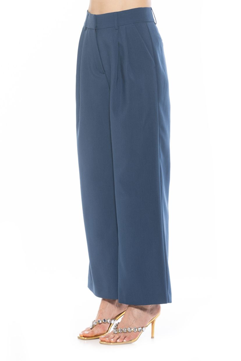 Elodie Front Zip Wide Leg Pant