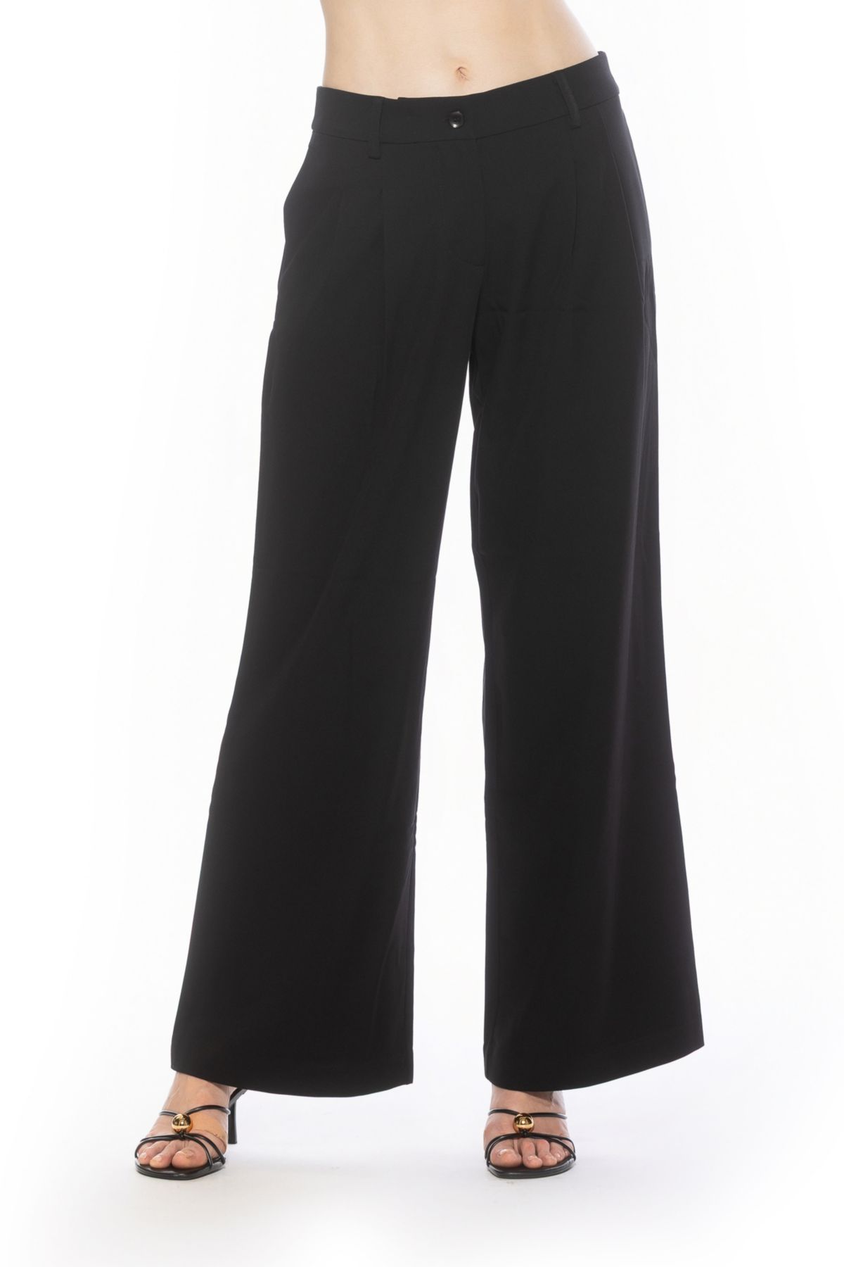 Quinn Pleated Wide Leg Pants