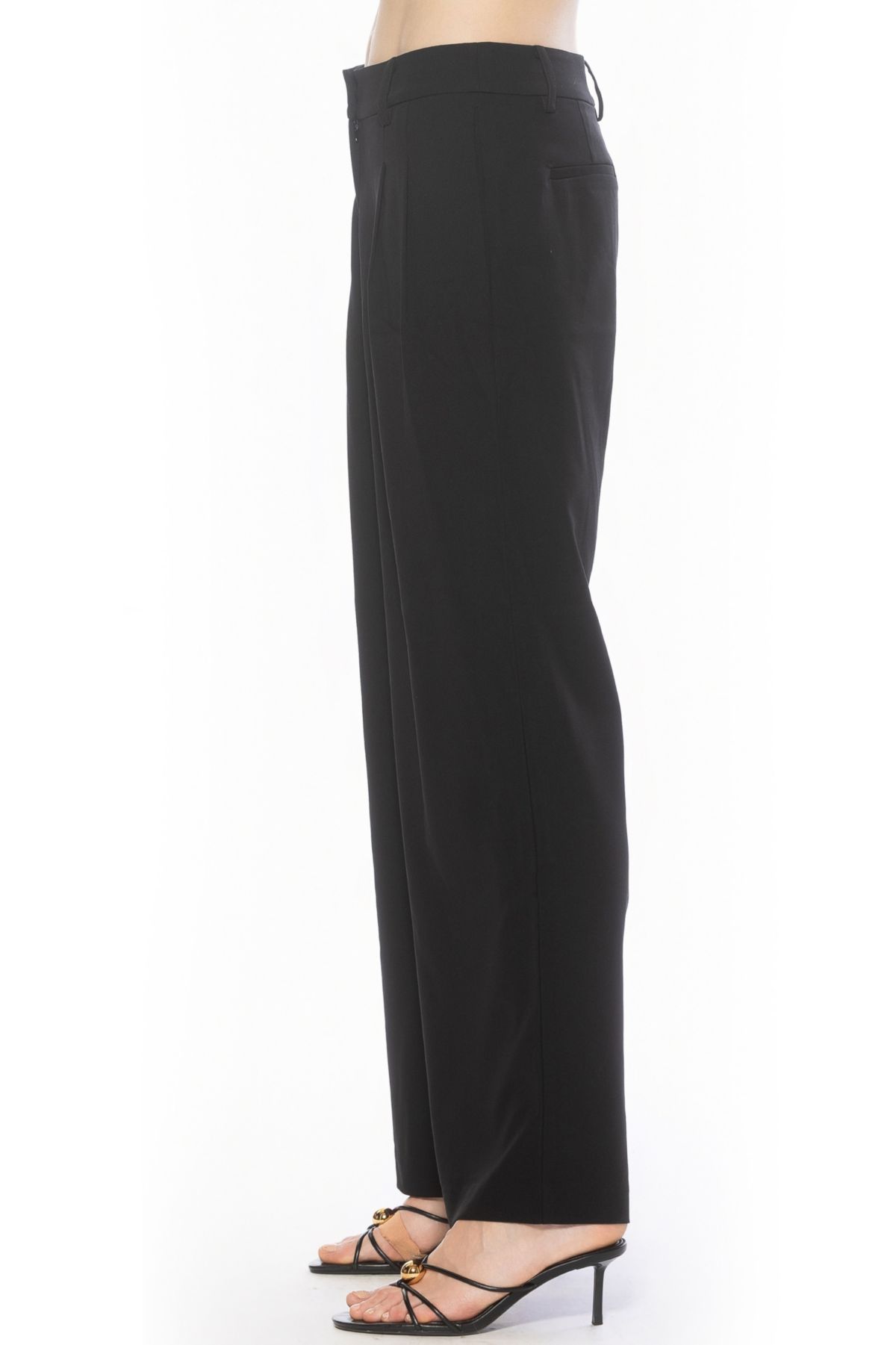Quinn Pleated Wide Leg Pants