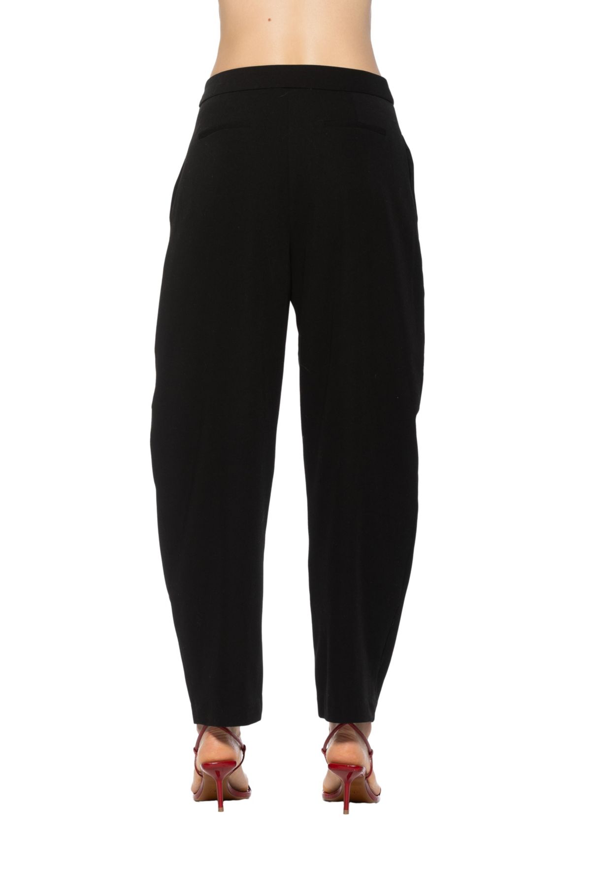 Solene Barrel Pants With Waistband