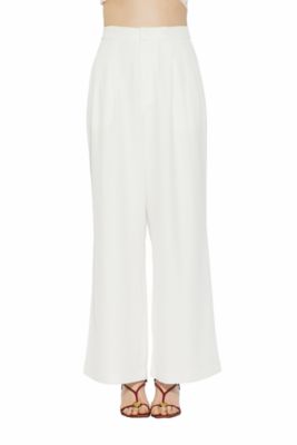 Alexia Admor Women's Arlo Pleated Pants, Ivory, 10