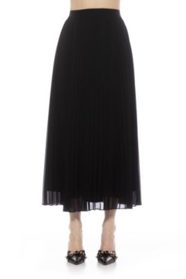 Kesia Midi Pleated Skirt