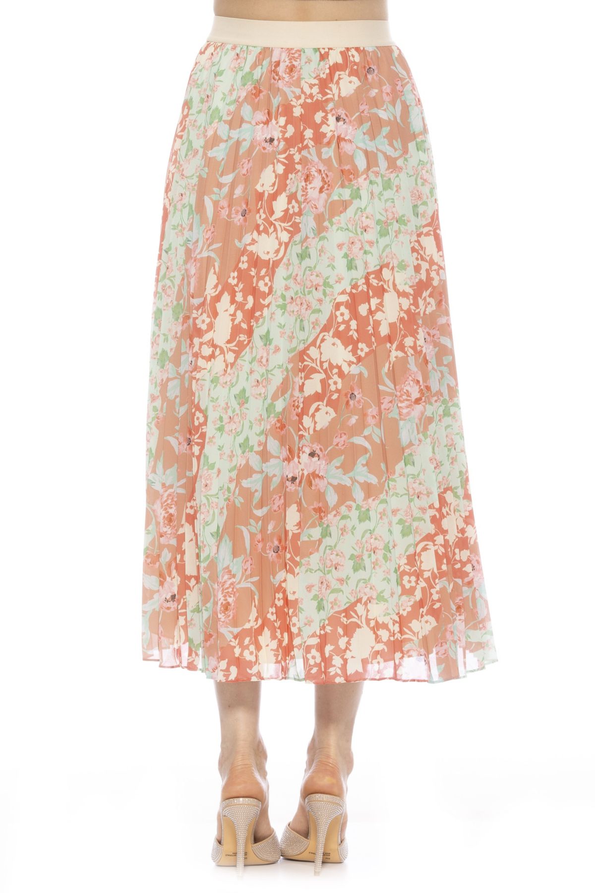 Kesia Midi Pleated Skirt