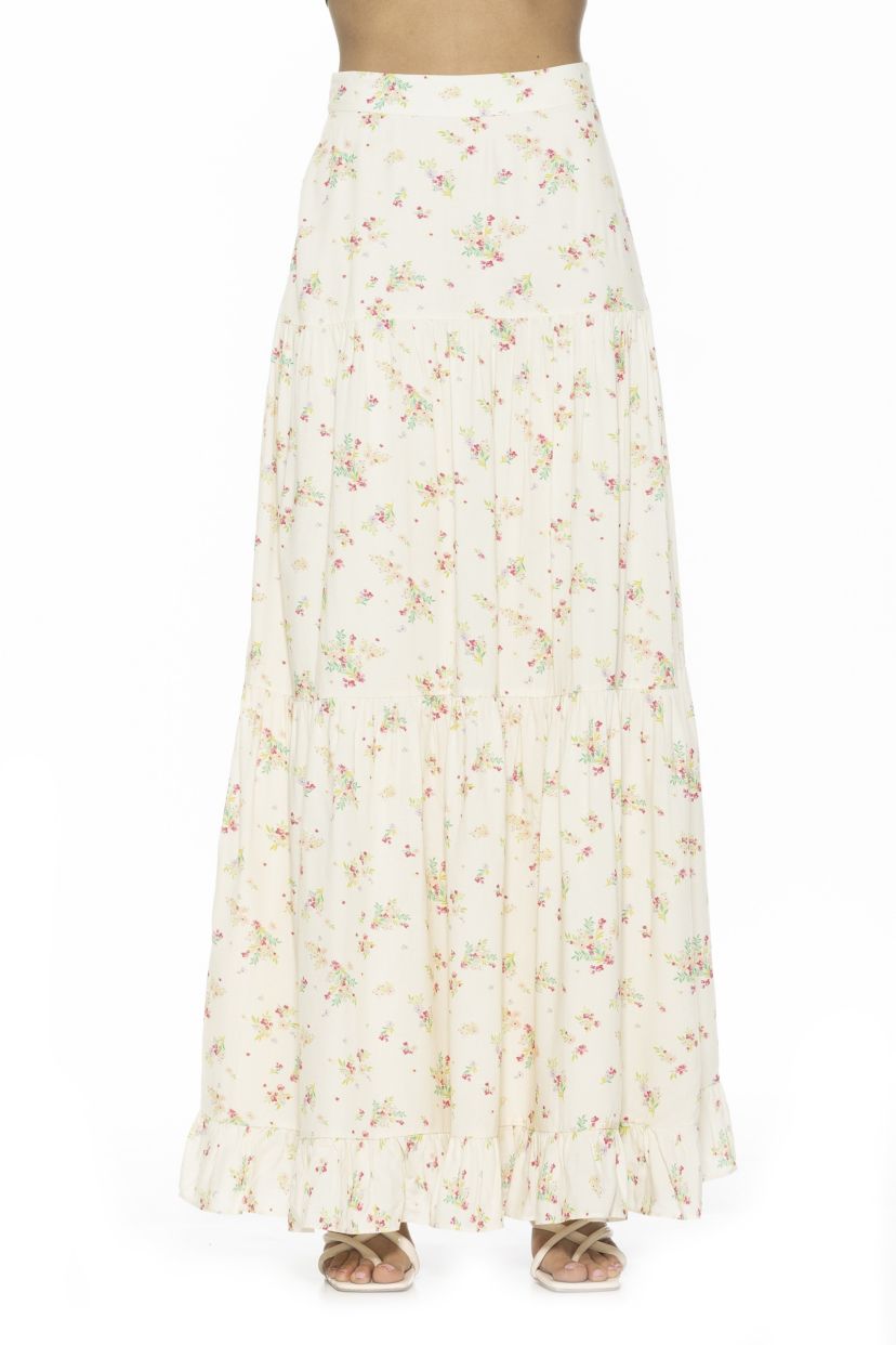 Halima Maxi Tiered Skirt