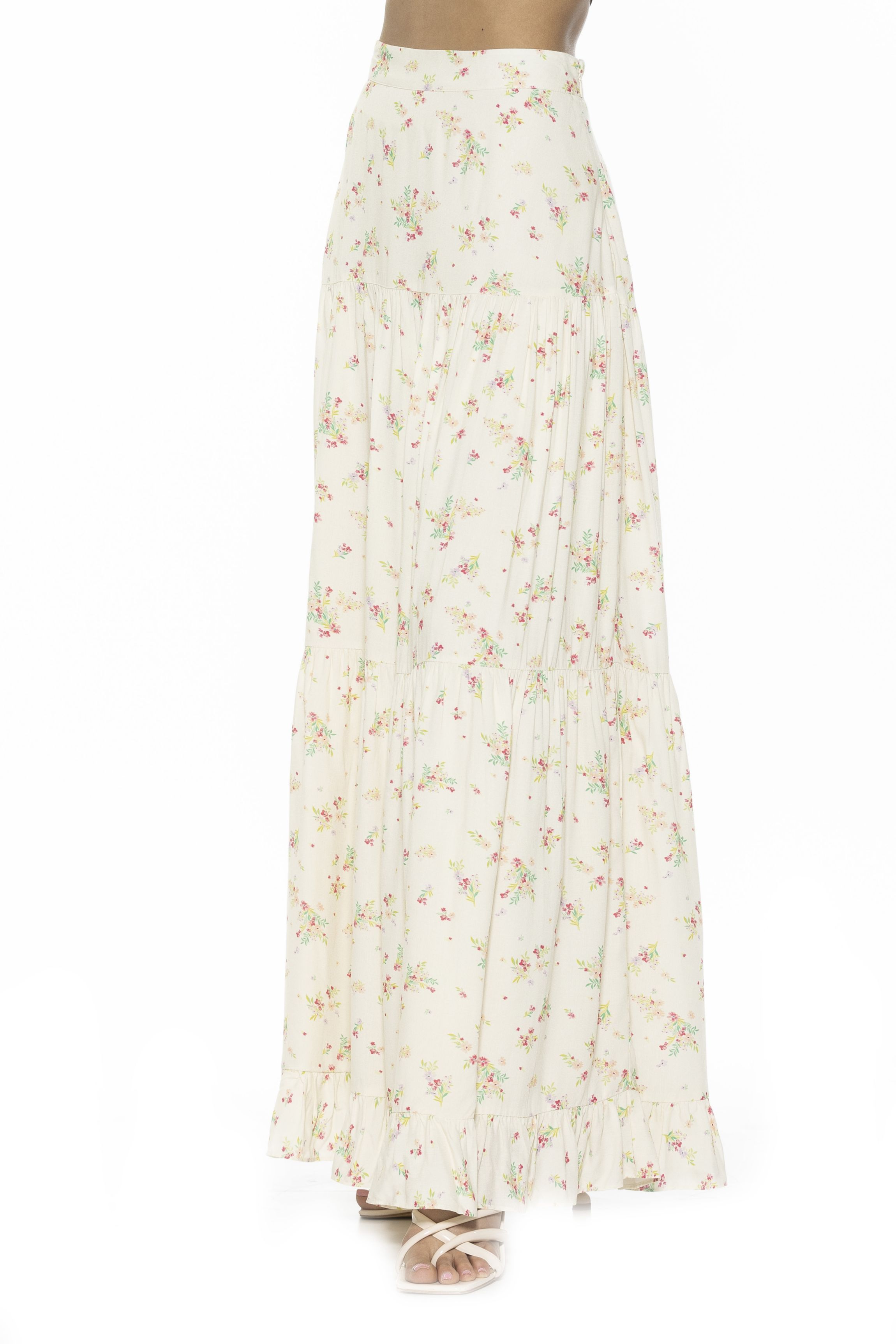 Halima Maxi Tiered Skirt